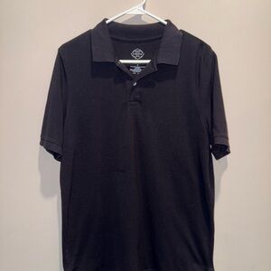 St. John's Bay Black Polo Shirt